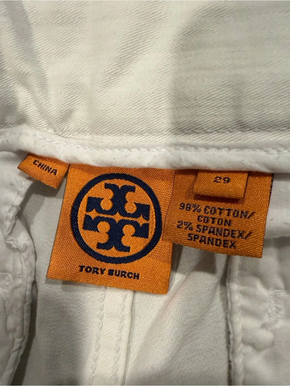 Tory Burch Off-White Wide-Leg Flare Jeans